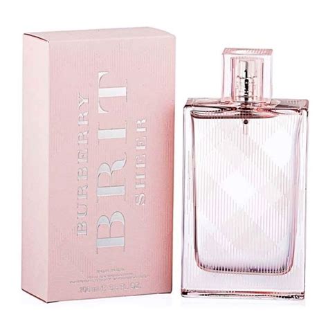 burberry eau de toilette brit sheer|Burberry Brit sheer fragrantica.